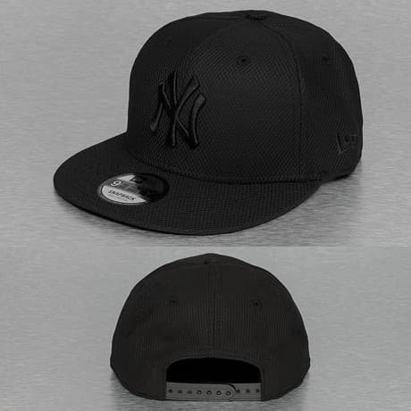 New Era Snapback Lippis Musta