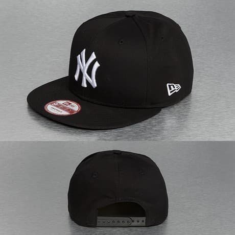 New Era Snapback Lippis Musta