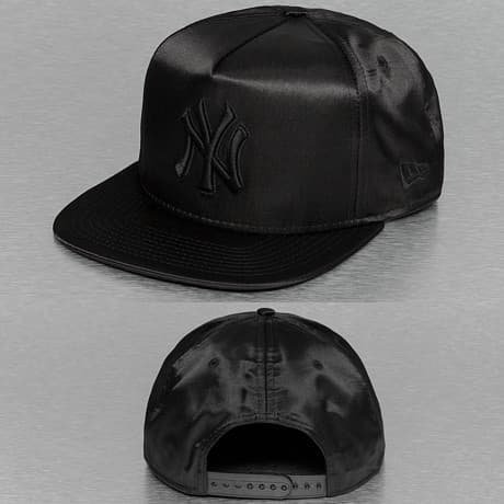 New Era Snapback Lippis Musta