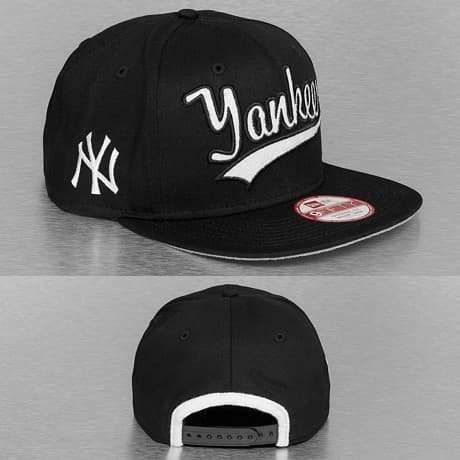 New Era Snapback Lippis Musta