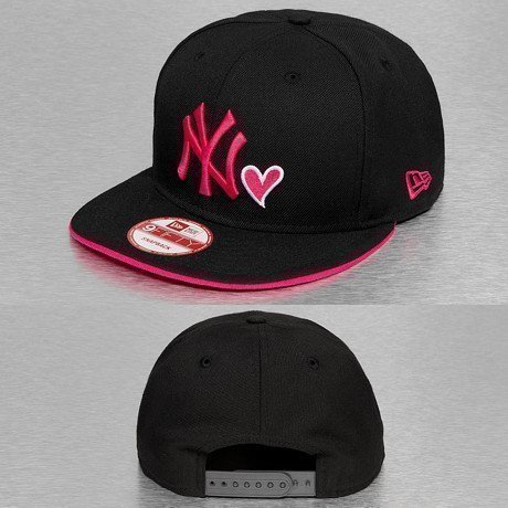 New Era Snapback Lippis Musta