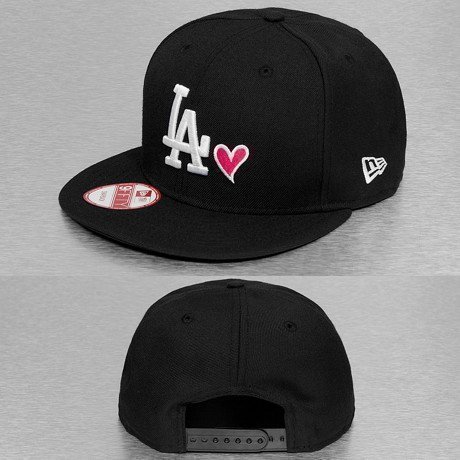 New Era Snapback Lippis Musta