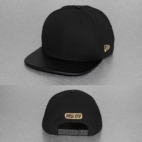 New Era Snapback Lippis Musta