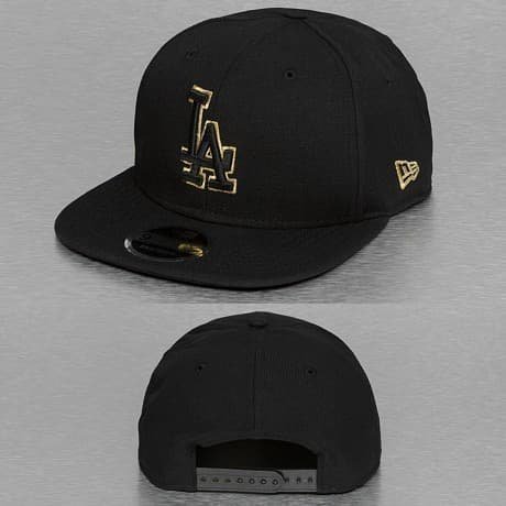 New Era Snapback Lippis Musta