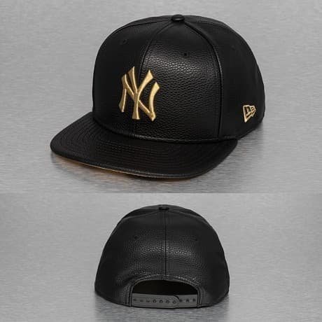 New Era Snapback Lippis Musta