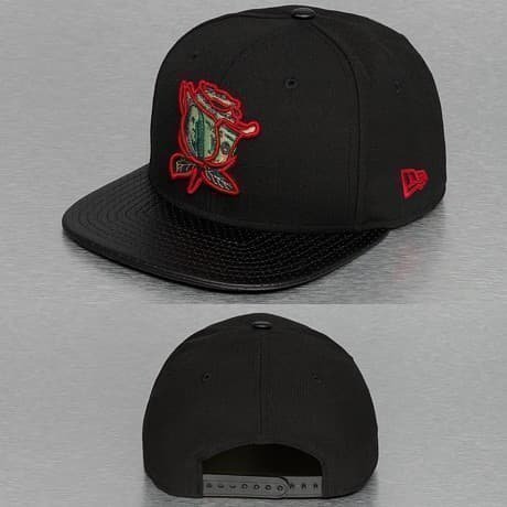 New Era Snapback Lippis Musta