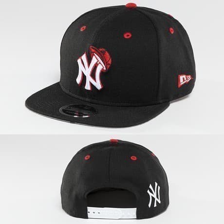 New Era Snapback Lippis Musta