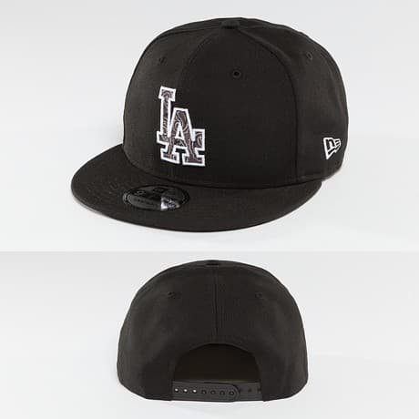 New Era Snapback Lippis Musta