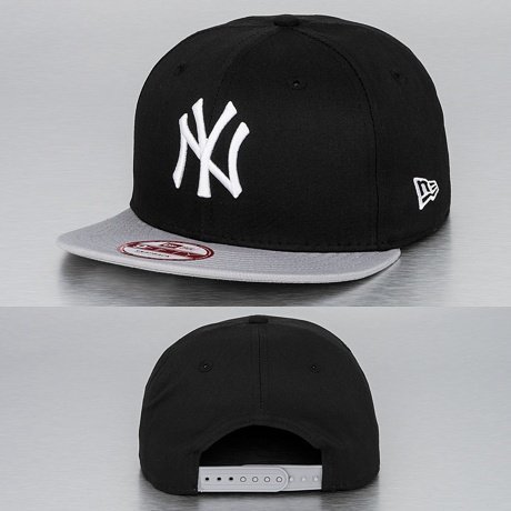 New Era Snapback Lippis Musta