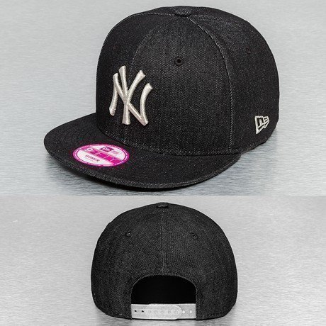 New Era Snapback Lippis Musta