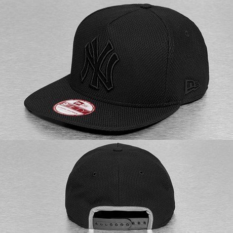 New Era Snapback Lippis Musta