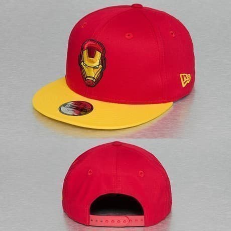 New Era Snapback Lippis Punainen