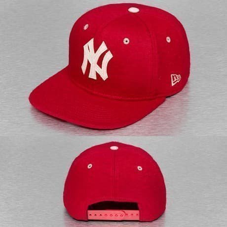 New Era Snapback Lippis Punainen