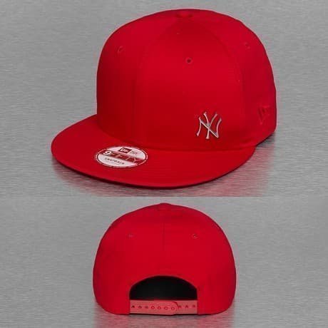 New Era Snapback Lippis Punainen