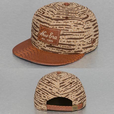 New Era Snapback Lippis Ruskea