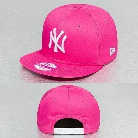 New Era Snapback Lippis Vaaleanpunainen