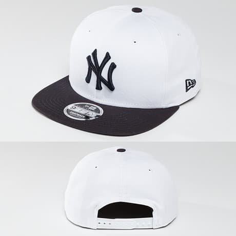 New Era Snapback Lippis Valkoinen