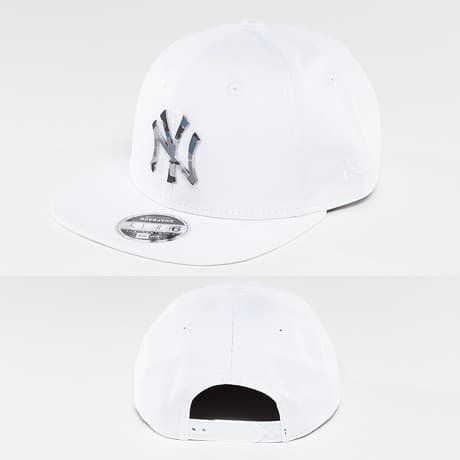 New Era Snapback Lippis Valkoinen