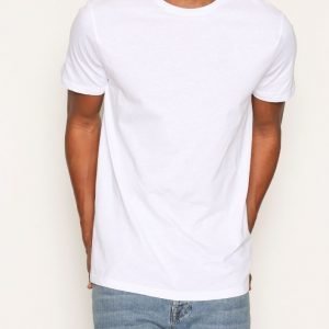 New Look Basic Crew T-paita White