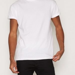 New Look Basic High Roll T-paita White