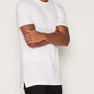 New Look Basic Longline Tee T-paita White