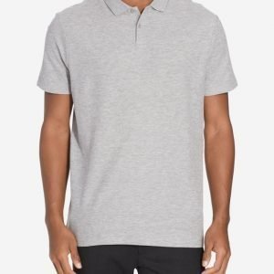 New Look Basic Pique Polo Pikeepaita Grey