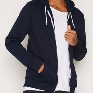 New Look Basic Zip Pusero Navy