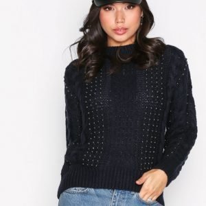 New Look Cable Jumper Neulepusero Navy