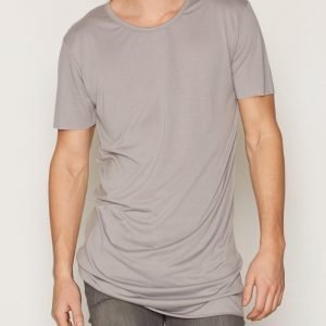 New Look Extreme Longline Tee T-paita Grey