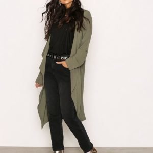 New Look Waterfall Duster Jacket Pitkä Takki Olive