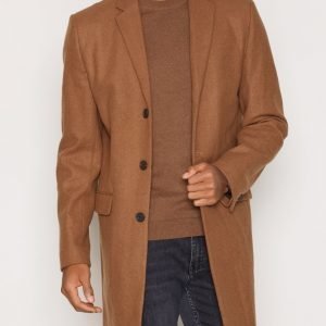 New Look Wool Overcoat Takki Camel