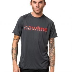 Newline Base Logo Tee Titanium