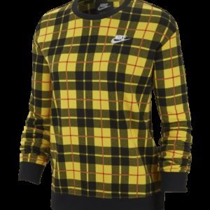 Nike Crew Flc Aop Plaid Collegepaita