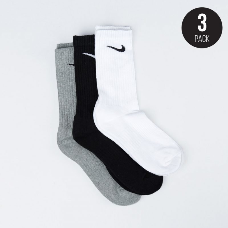 Nike Cushion Crew 3-pack -sukat