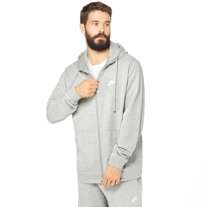 Nike NSW Hoodie FZ FT Club -zip huppari