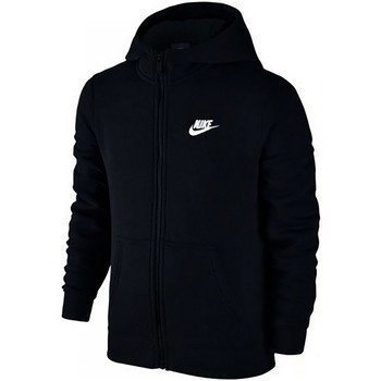 Nike SW Hoodie FZ Club Junior 805499-010 svetari