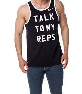 Nike Talk To My Reps Tank Black