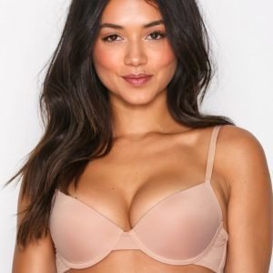Nly Lingerie Sexy Push-Up Bra Rintaliivit Champagne