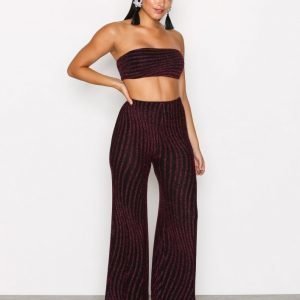 Nly One Sparkle Set Jumpsuit Vaaleanpunainen