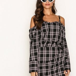 Nly Trend Check Me Out Blouse Arkipaita Ruudullinen