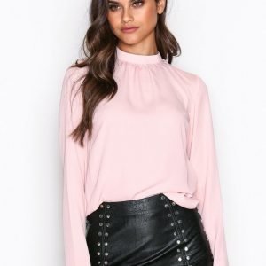 Nly Trend Dream Way Blouse Arkipaita Vaalea Pinkki