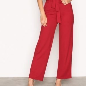 Nly Trend Dressed Wide Pants Housut Lollipop