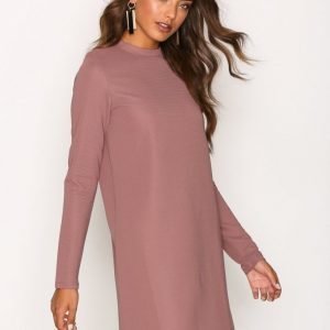 Nly Trend Easy Life Dress Loose Fit Mekko Dark Rose