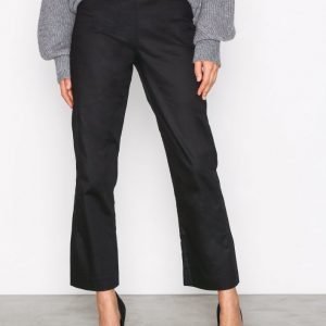 Nly Trend Essential Pants Housut Musta