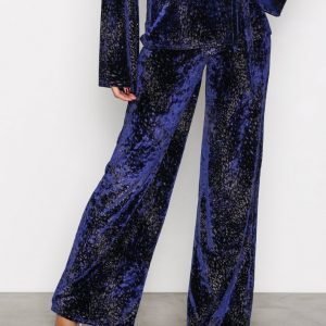 Nly Trend Formation Wide Pants Housut Sininen