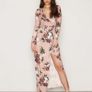 Nly Trend Jersey Printed Maxi Dress Maksimekko Flowers