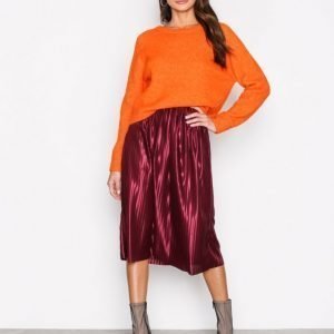 Nly Trend Pleated Skirt Midihame Violetti