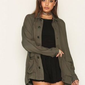 Nly Trend Run This Town Jacket Jakku Olive