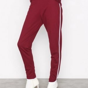 Nly Trend Sporty Joggers Housut Burgundy