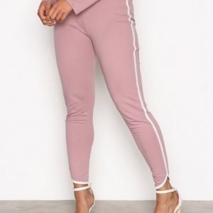 Nly Trend Sporty Joggers Housut Dark Rose